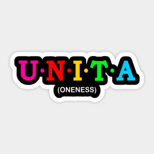 Unita - Oneness Sticker